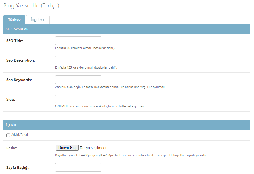django-parler ile çok dilli model yapısı diyagramı